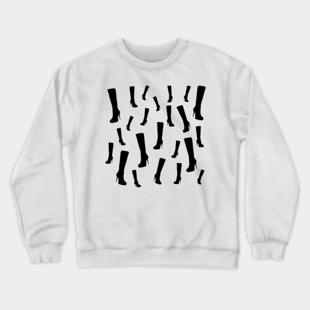 Boots Crewneck Sweatshirt by Zahraaxix